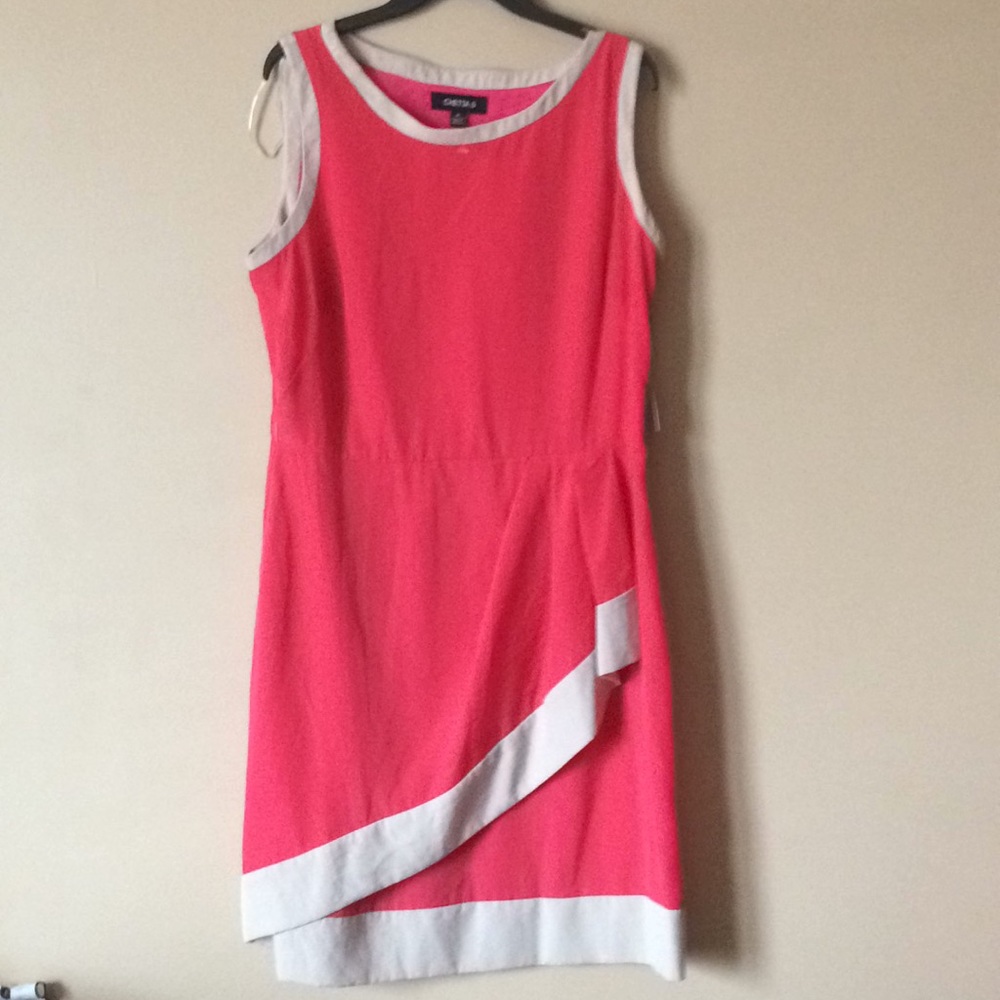 Coral summer dress